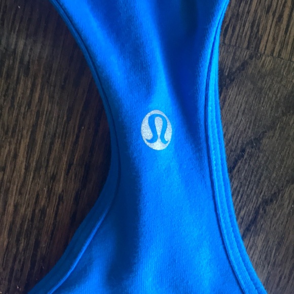 Lululemon Blue Racerback Top - Picture 4 of 4